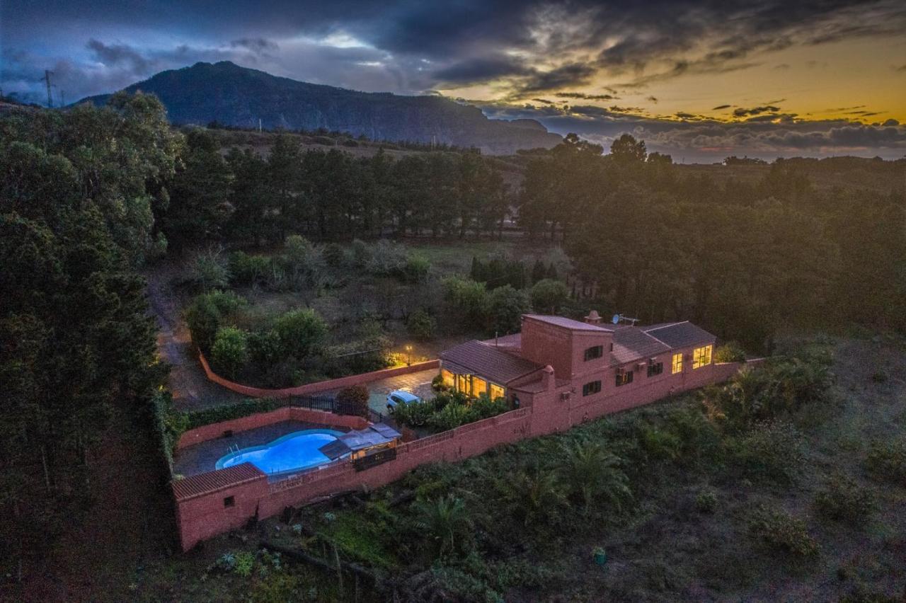Villa Rural EL Poleo D&R con Piscina Climatizada Privada y Solárium Pico de Viento Exterior foto
